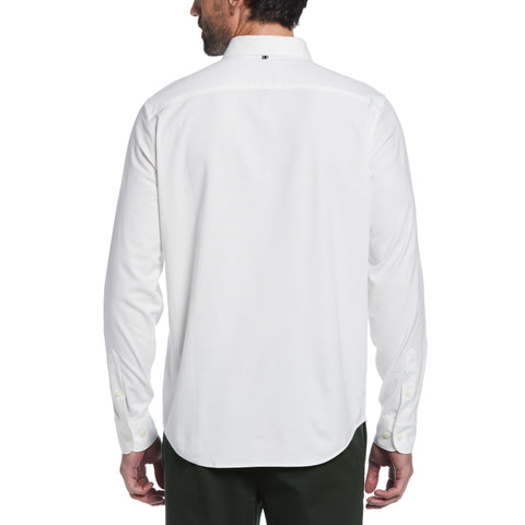 EcoVero™ Oxford Stretch Shirt (Bright White) 