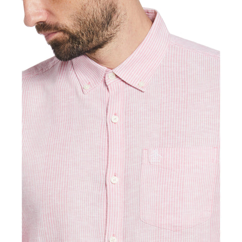 EcoVero™ Pinstripe Shirt (Pacific) 