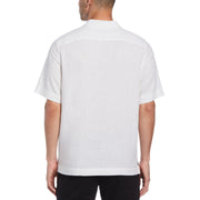 Linen EcoVero Shirt  (Bright White) 