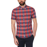 End-on-End Plaid Shirt Samba / M