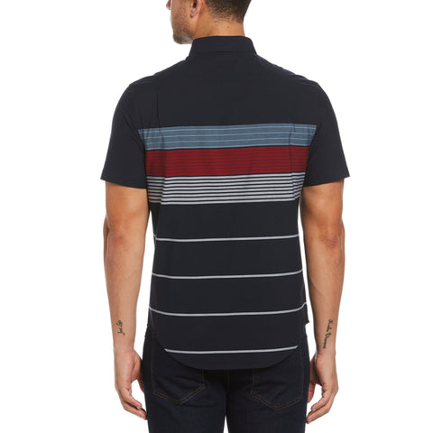 Engineered Multi Stripe Shirt-Shirts-Original Penguin