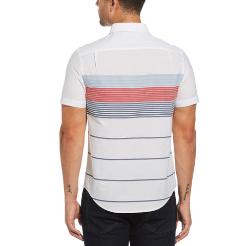 Engineered Multi Stripe Shirt-Shirts-Original Penguin