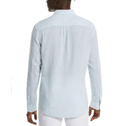 Feeder Stripe Linen Shirt-Shirts-Original Penguin
