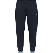 Fleece Jogger with Flat Knit Trim (Dark Sapphire) 