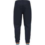 Fleece Jogger with Flat Knit Trim (Dark Sapphire) 