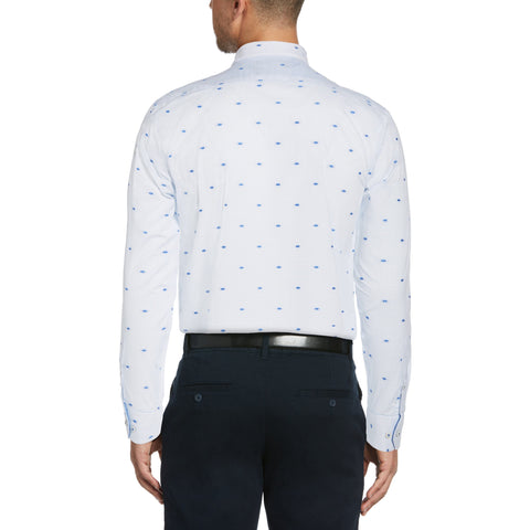 Floral Dobby Check Dress Shirt-Dress Shirts-Original Penguin