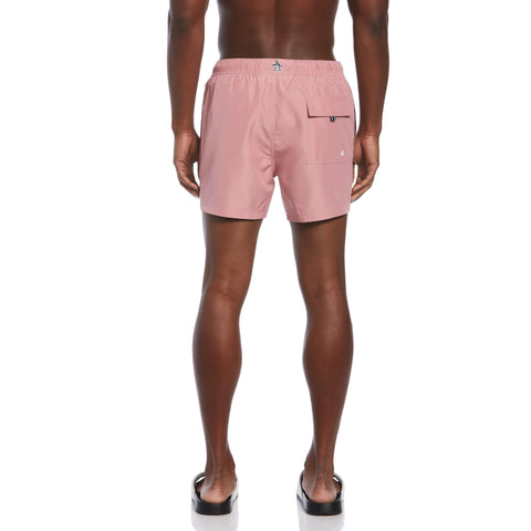 Floral Magic Print Swim Shorts (Lapis Blue) 