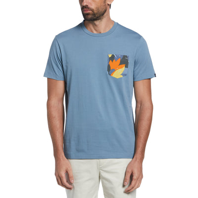 Floral Pocket Tee (Spring Lake) 