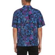 Floral Print Camp Collar Shirt-Shirts-Original Penguin