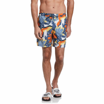 Floral Print Swim Short (Spring Lake) 