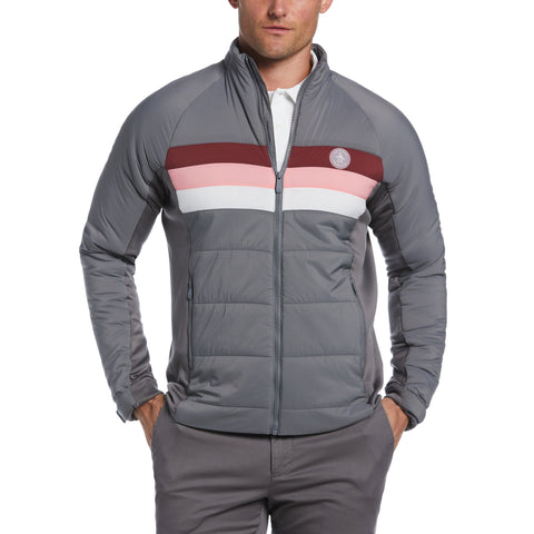 Full Zip 70s Insulated Golf Jacket (Quiet Shade) 
