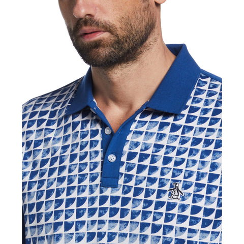 Geo Print Front Polo (Limoges) 