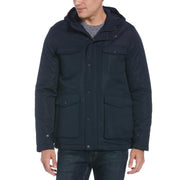Hooded Out Field Jacket-Outerwear-Dark Sapphire-M-Original Penguin