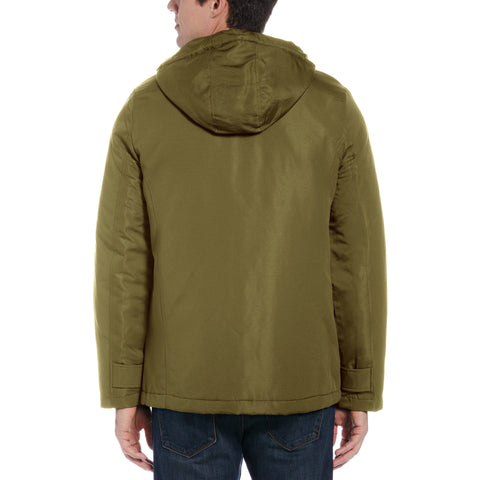 Hooded Out Field Jacket-Outerwear-Original Penguin