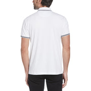 Sticker Pete Knit Polo Shirt (Bright White) 