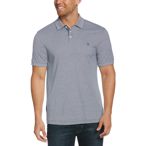 Jacquard Polo-Polos-Sargasso Sea-XL-Original Penguin