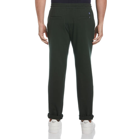 Jersey Pull On Drawstring Trouser (Deep Forest) 