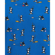French Terry Printed Shirt (French Blue) 