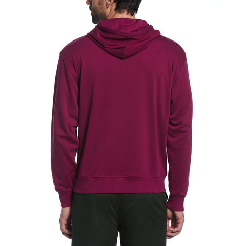 Jethro Haynes Logo Hooded Sweater (Magenta Purple) 