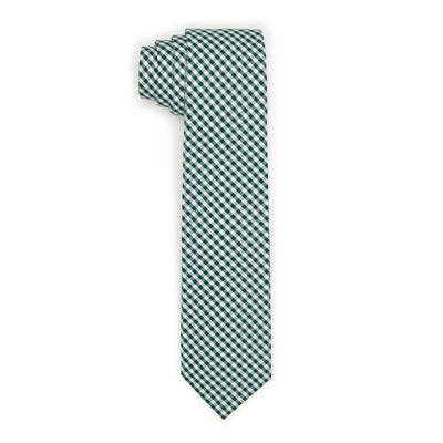 Khalil Check Tie (Green) 