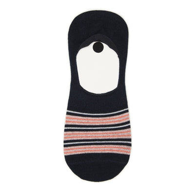 Kiko Stripe No Show (Navy) 