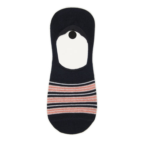Kiko Stripe No Show (Navy) 