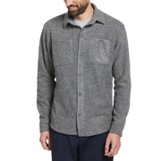 Knit Shirt Jacket (Dk Charcoal Heather) 
