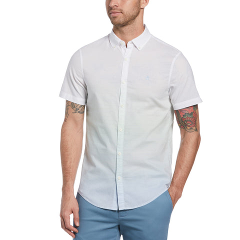 Lawn Stripe Shirt (Cerulean) 