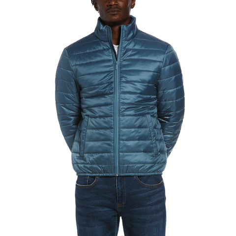 Lightweight Hooded Puffer Jacket-Outerwear-Bluestone-L-Original Penguin