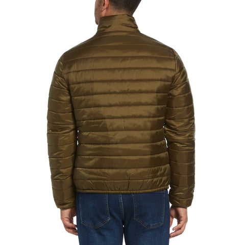 Lightweight Hooded Puffer Jacket-Outerwear-Original Penguin