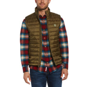Lightweight Filled Vest-Outerwear-Burnt Olive-XL-Original Penguin