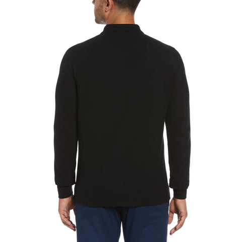 Long Sleeve Pique Polo-Polos-Original Penguin