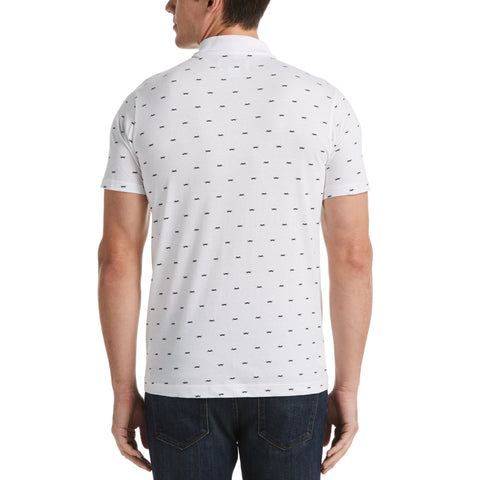 Mustache Print Polo-Polos-Original Penguin