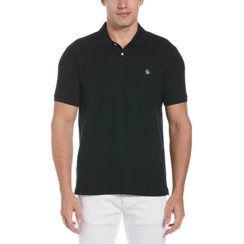 Daddy Pique Polo-Polos-True Black-L-Original Penguin