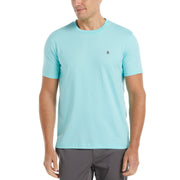 Sticker Pete Organic Cotton T-Shirt (Aruba Blue) 
