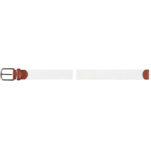 Original Solid Web Golf Belt (White) 