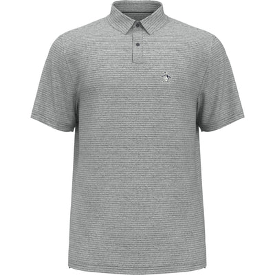 Oxford Fine Stripe Golf Polo-Golf Polos-Caviar-M-Original Penguin