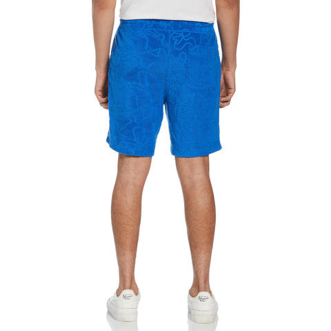 Pete Knit Jacquard Shorts (Lapis Blue) 
