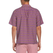 Pink Geo Print Shirt-Shirts-Original Penguin