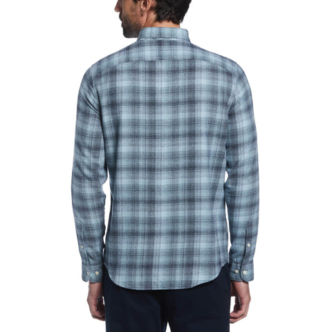 Plaid Flannel Shirt (Tourmaline) 