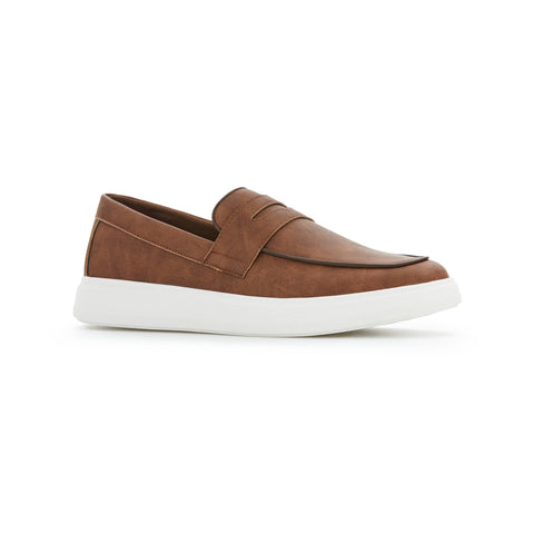 Platform Loafer (Brown) 