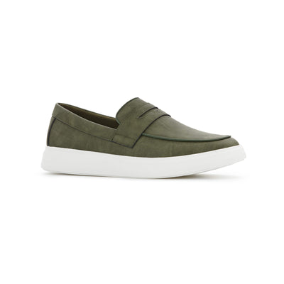 Platform Loafer (Green) 