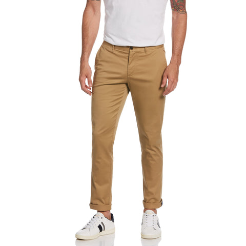 Slim Fit Stretch Chino (Kelp) 