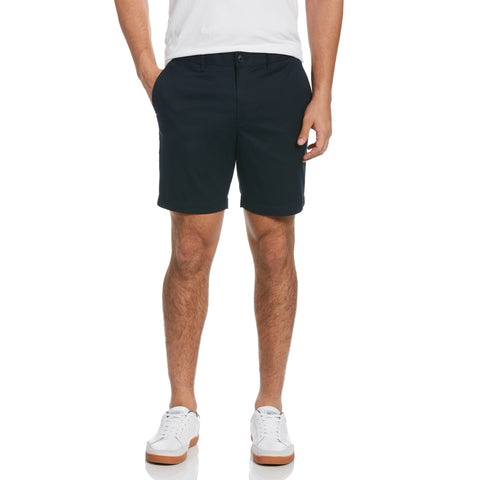 Basic 8" Stretch Short (Dark Sapphire) 