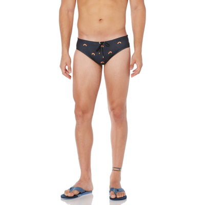 Pride Rainbow Print Pique Swim Brief-Swim-Dark Sapphire-XXL-Original Penguin