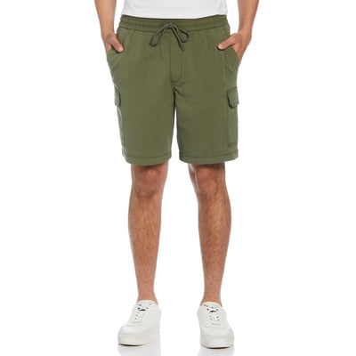 Pull-On Stretch Cargo Short (Bronze Green) 