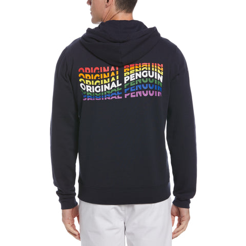 Rainbow Pete Pride Hoodie (Dark Sapphire) 