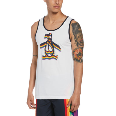 Rainbow Pete Pride Tank (Bright White) 