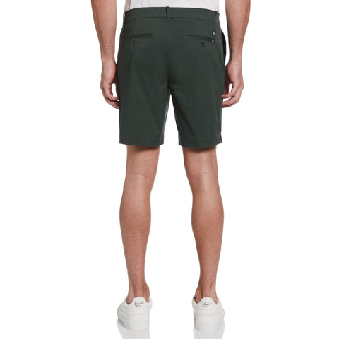 Basic Recycled Cotton Chino Shorts (Deep Forest) 