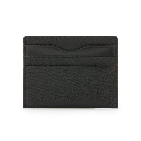 Blue/Black Leather Cardholder Wallet
